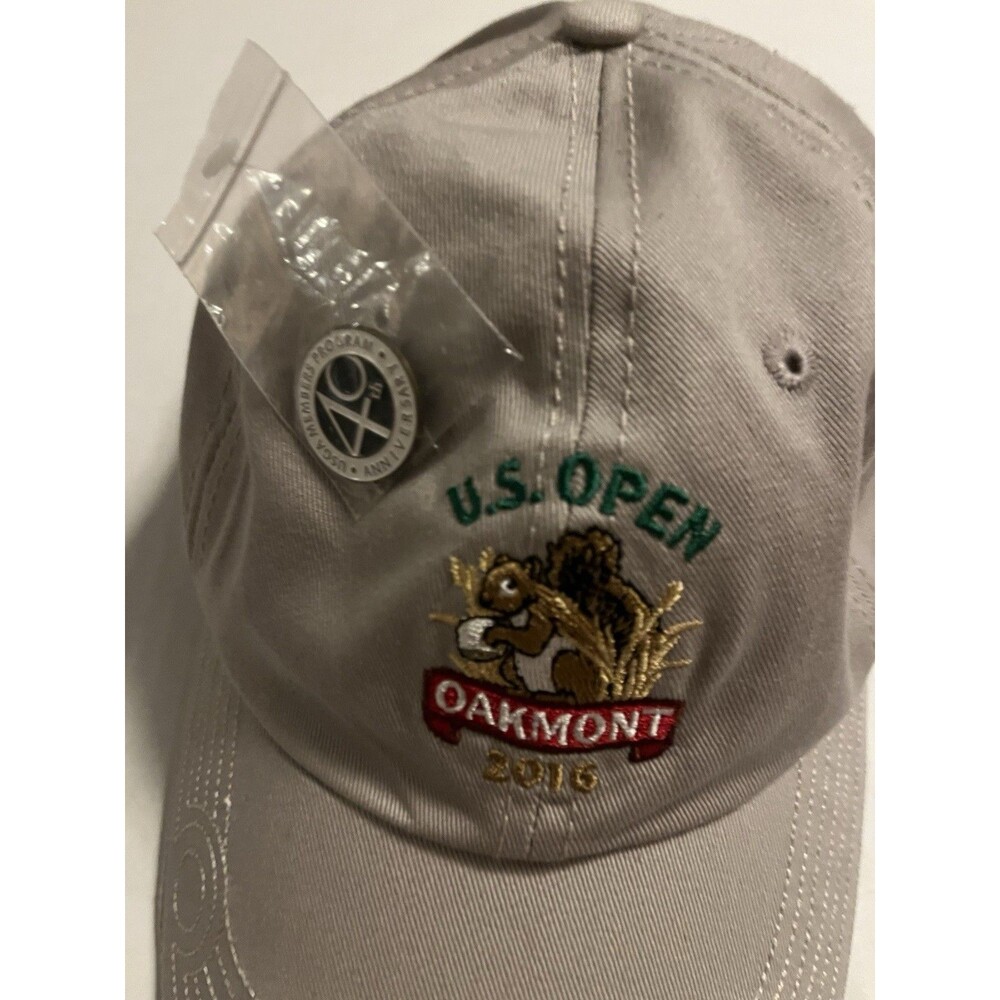 NEW US Open 2016 Oakmont Golf Tournament USGA Member Ball Marker Hat PGA One Sz